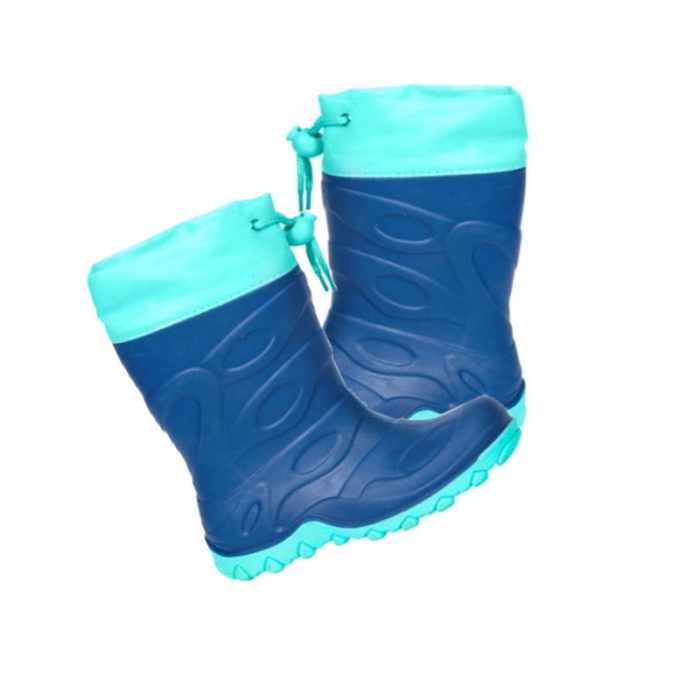 Cizme din cauciuc pentru baieti American Club 795/17B-28, Bleumarin [2]