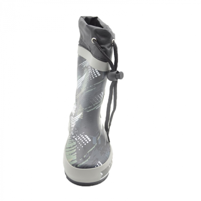 Cizme din cauciuc pentru baieti Bi&Ki A-B003-63-26, Negru [3]