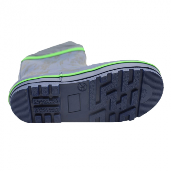 Cizme din cauciuc pentru baieti Bi&Ki A-B005-06-31, Albastru [2]