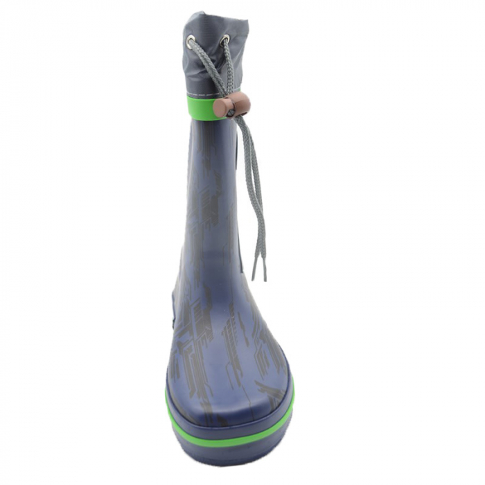 Cizme din cauciuc pentru baieti Bi&Ki A-B005-06-31, Albastru [3]