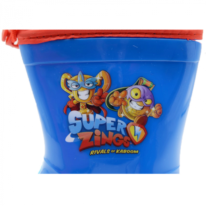 Cizme din cauciuc pentru baieti E Plus M Super Zings 55063A-27-28, Albastru [3]