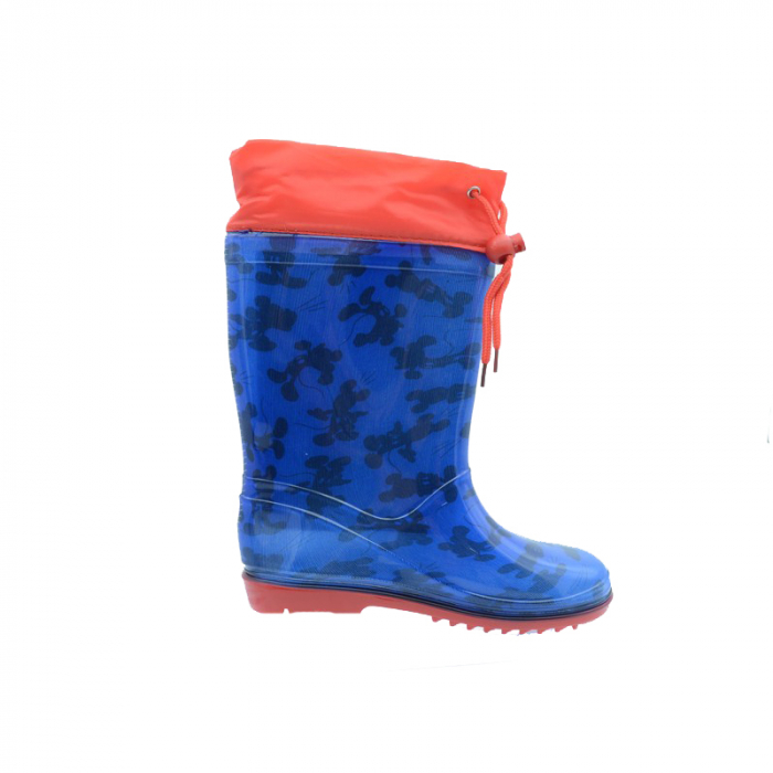 Cizme din cauciuc pentru baieti Setino Mickey Mouse 860-550-32, Multicolor [4]