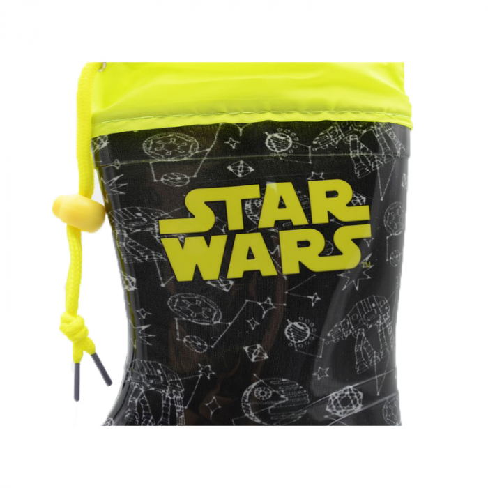 Cizme din cauciuc pentru baieti Setino Star Wars CBSS-02-25/26, Negru [3]