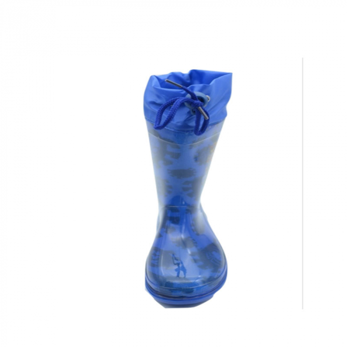 Cizme din cauciuc pentru baieti Spider Man Setino 860-537AL-30, Albastru [3]