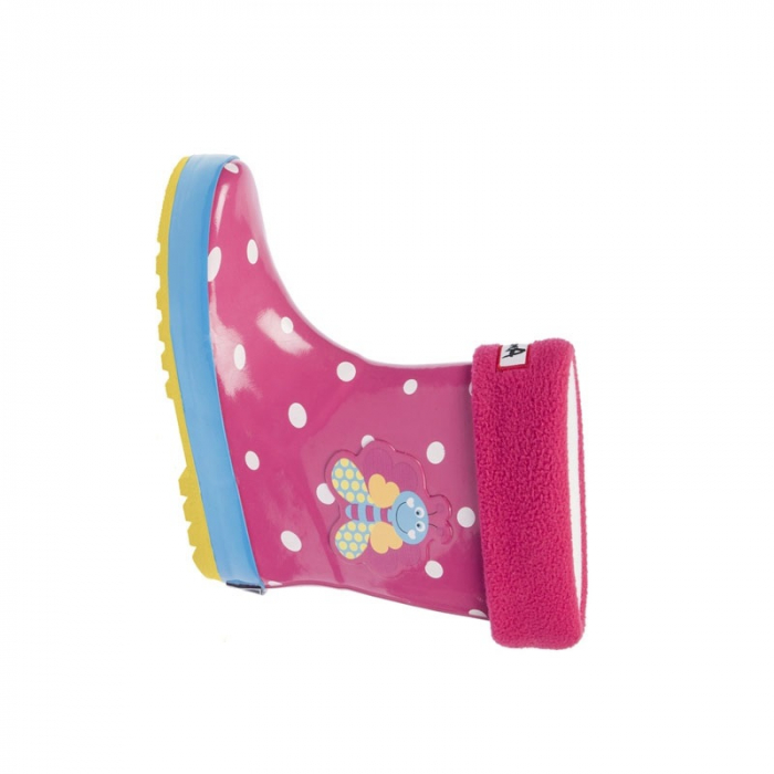 Cizme din cauciuc pentru fete American Club 644/16-D-31, Fucsia [2]