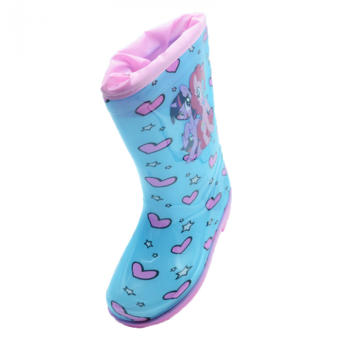 Cizme din cauciuc pentru fete Disney Little Pony CCD-01-25-26, Albastru [2]
