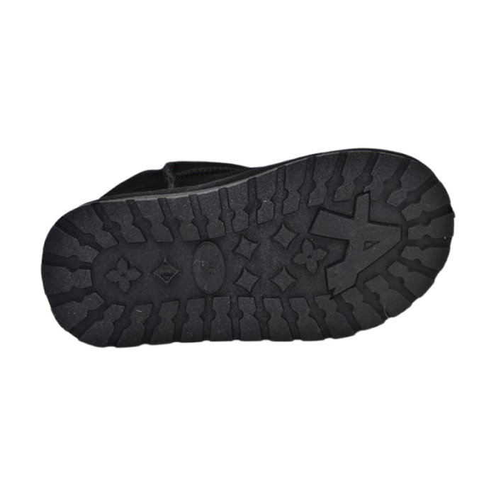 Cizme din piele, impermeabile si imblanite pentru fete, Bessky FJ3811-1B-26, Negru [4]
