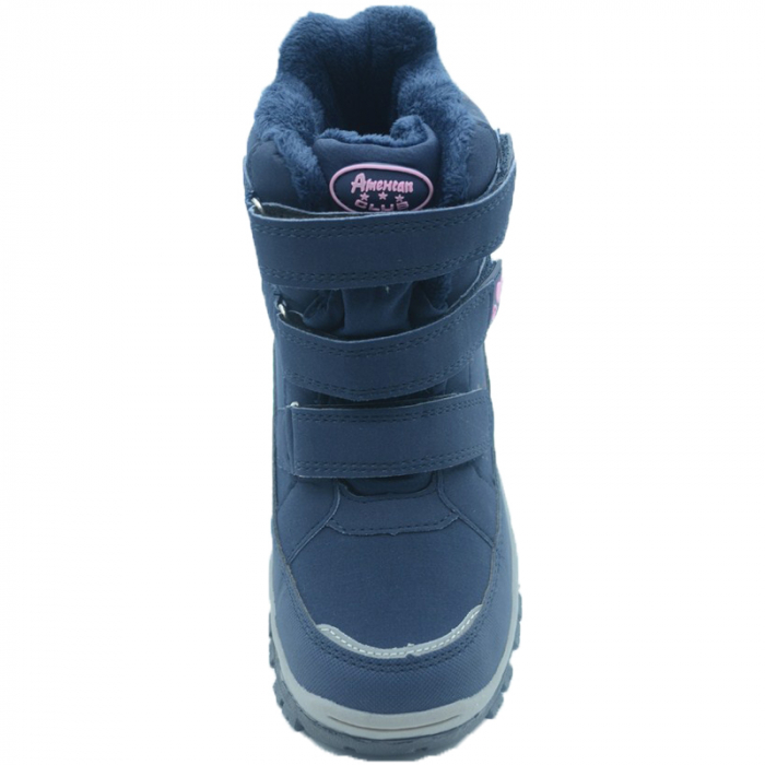 Cizme imblanite pentru fete American Club HL24/19-B-36, Multicolor [3]