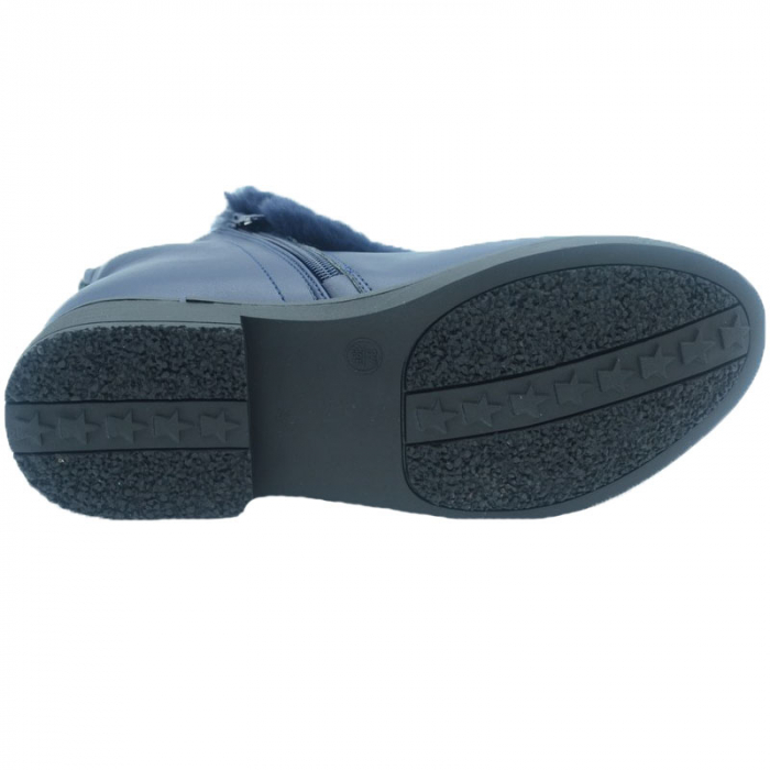 Cizme imblanite pentru fete Apawwa CD230-42906-36, Bleumarin [3]