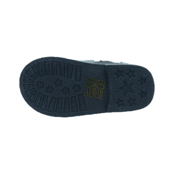 Cizme imblanite pentru fete MRS S193N-26, Negru [5]
