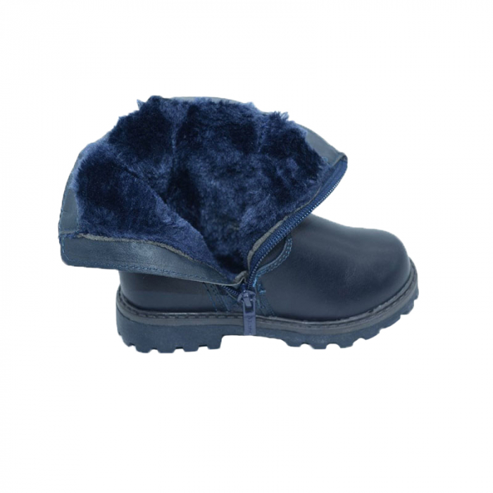 Cizme imblanite pentru baieti Apawwa H65B-28, Bleumarin [4]