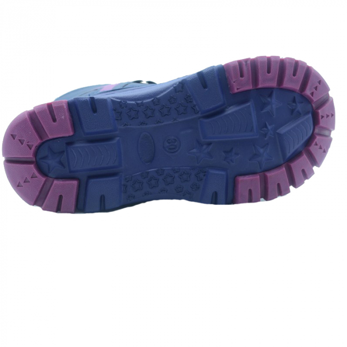 Cizme imblanite pentru fete American Club CL06/19-31, Multicolor [3]