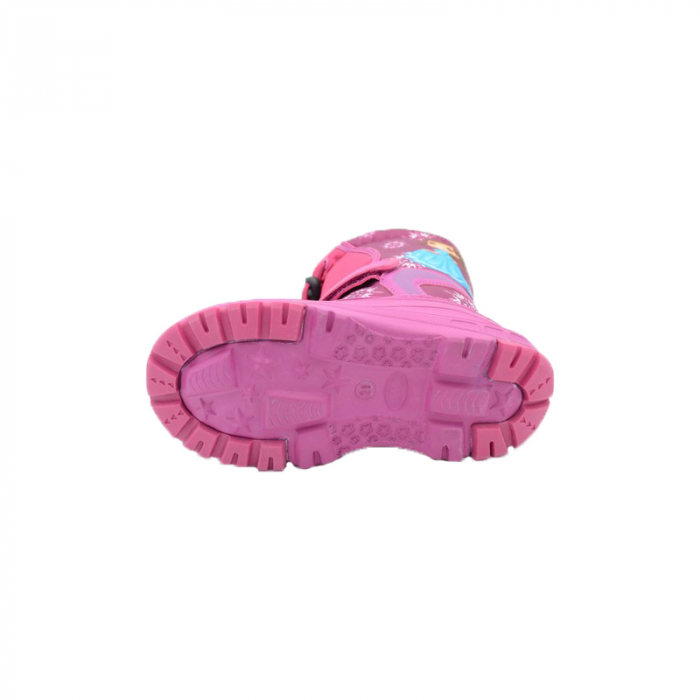 Cizme imblanite pentru fete American Club SB-1/2018, Fucsia [2]