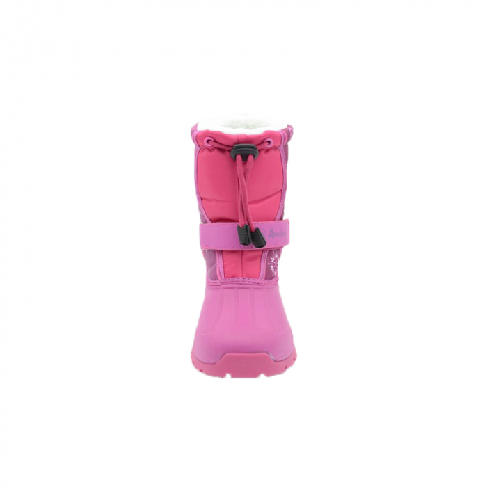 Cizme imblanite pentru fete American Club SB-1/2018, Fucsia [3]