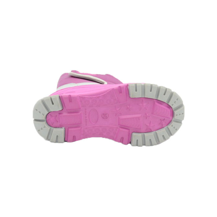 Cizme imblanite pentru fete American Club SB-2/2017F-31, Fucsia [4]