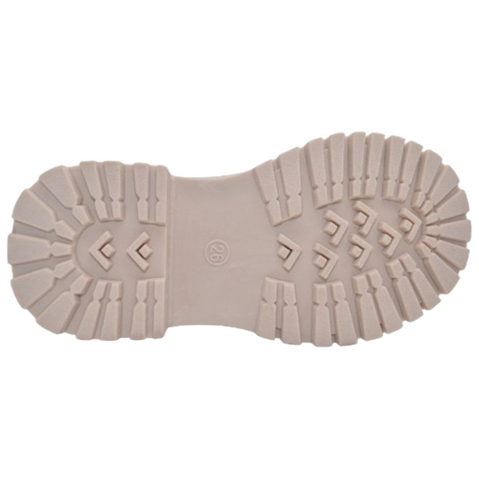 Cizme imblanite pentru fete Bessky BM3300-2B, Bej [5]