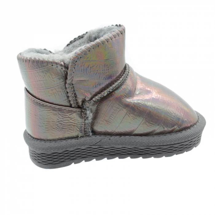 Cizme imblanite pentru fete Bessky ND674-3A-25, Multicolor [3]