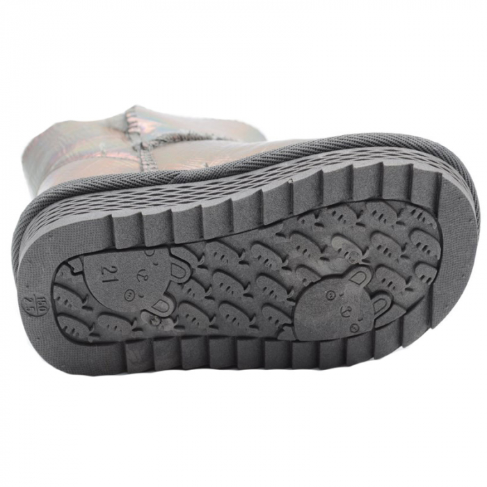 Cizme imblanite pentru fete Bessky ND675-3A-20, Multicolor [2]