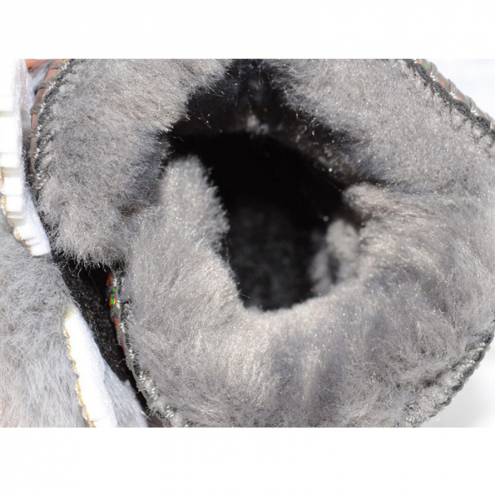 Cizme imblanite pentru fete Bessky ND675-3A-20, Multicolor [4]