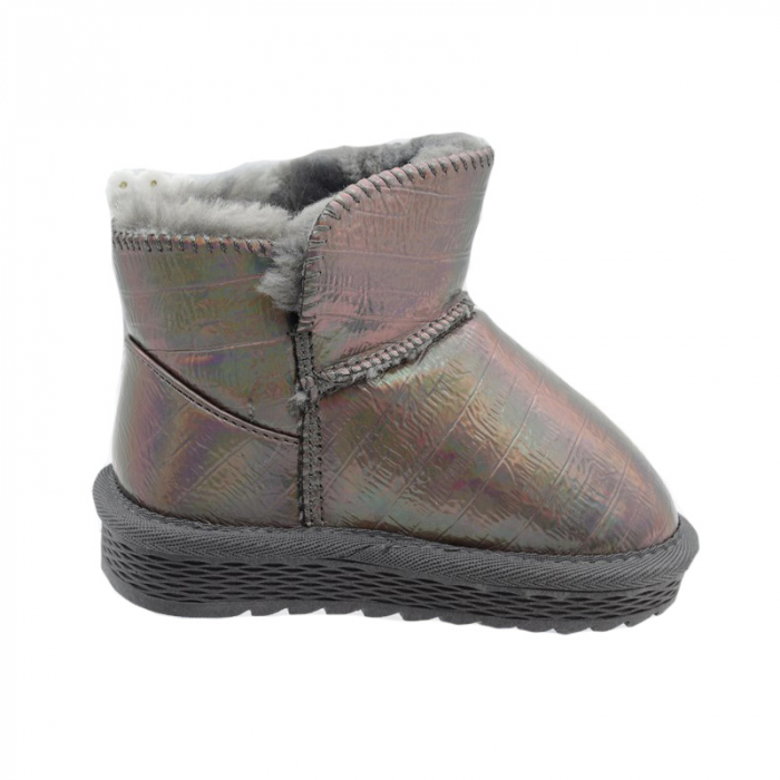 Cizme imblanite pentru fete Bessky ND675-3A-20, Multicolor [3]