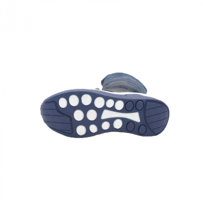 Cizme imblanite pentru fete Bessky TJ8577-3-32, Bleumarin [2]
