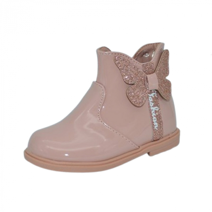 Cizme imblanite pentru fete MRS S705, Roz [1]