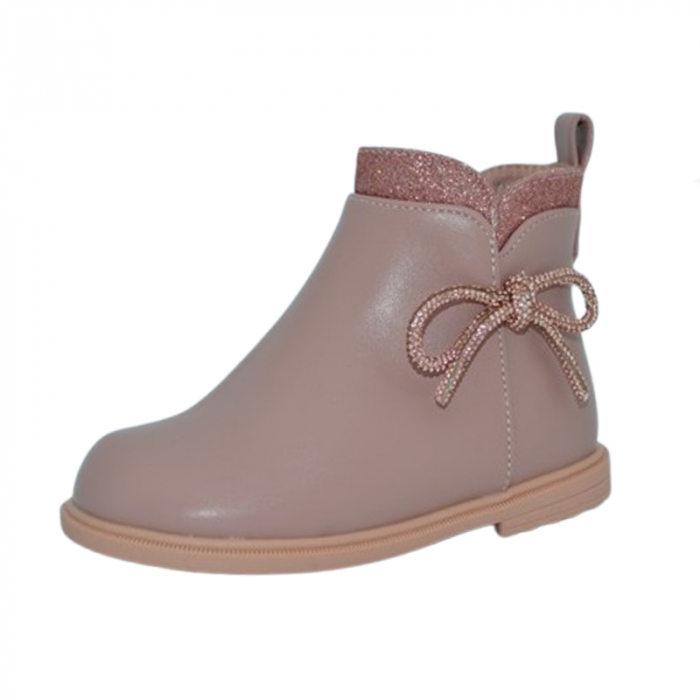 Cizme imblanite pentru fete MRS S706, Roz [1]