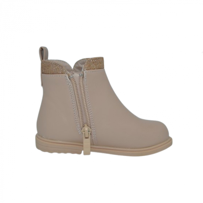 Cizme imblanite pentru fete MRS S706-B, Bej [2]