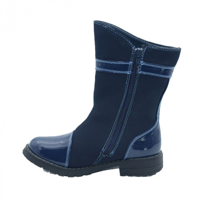 Cizme imblanite pentru fete Mini Junior 5W-DY85738B-25 [2]