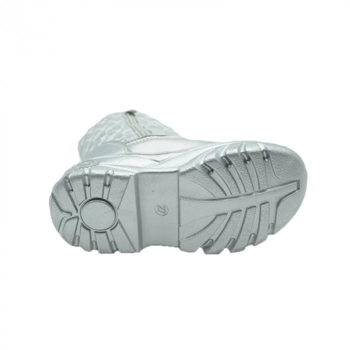 Cizme imblanite pentru fete Tom Miki C-T7709-E-32, Argintiu [3]