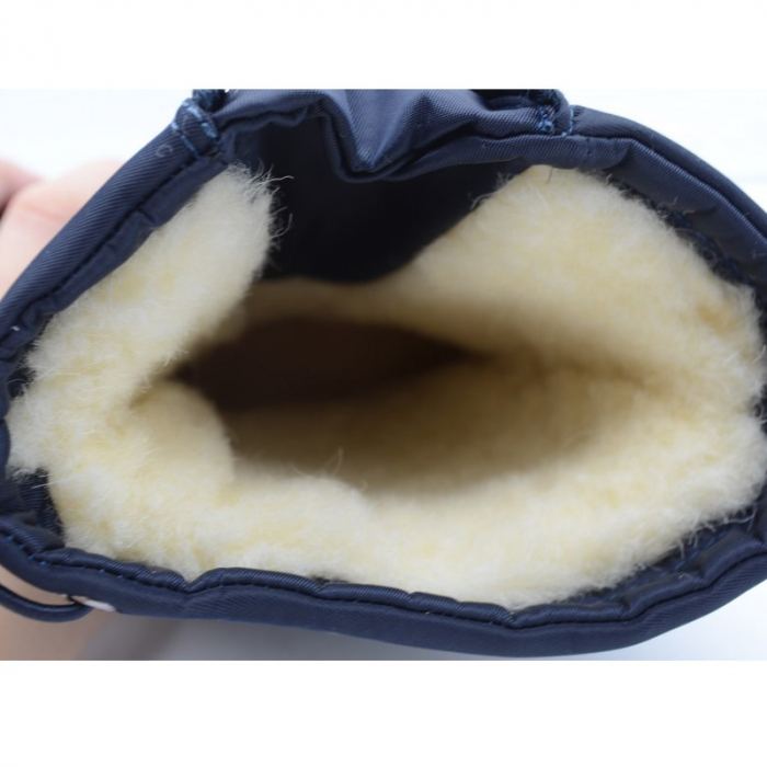 Cizme imblanite pentru fete WeeStep 7722DB-32, Bleumarin [4]