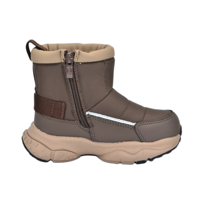 Cizme impermeabile si imblanite pentru baieti, Bi&Ki A-B01443-B, Maro [3]