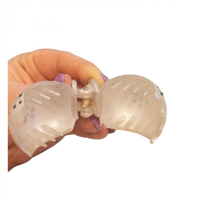 Clama de par pentru fete Mini Junior MJ010324-33, Alb [2]
