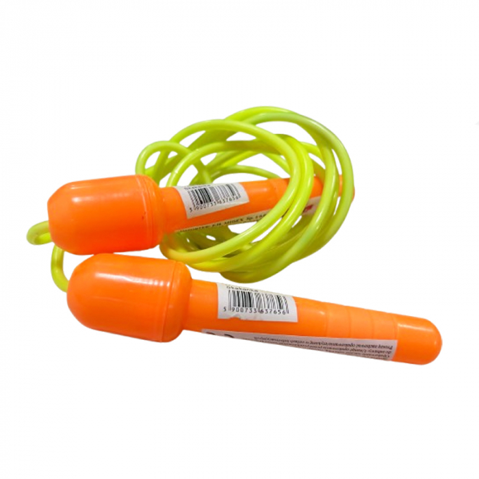 Coarda de sarit pentru copii 240 cm Midex D41956, Portocaliu [1]