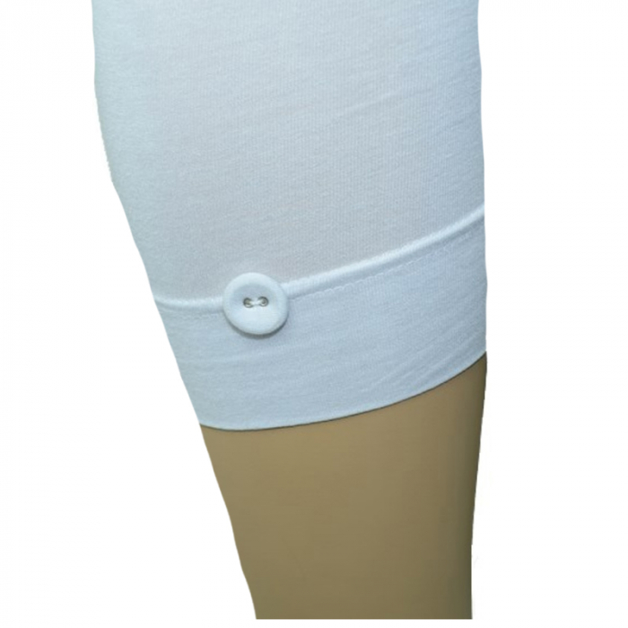 Colanti 3/4 pentru gravide New Star CGNWS1AL, Alb [2]