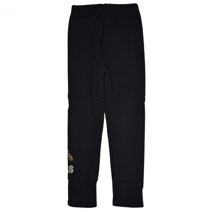 Colanti captusiti pentru fete Lucky Girl LK-1036, Negru [2]