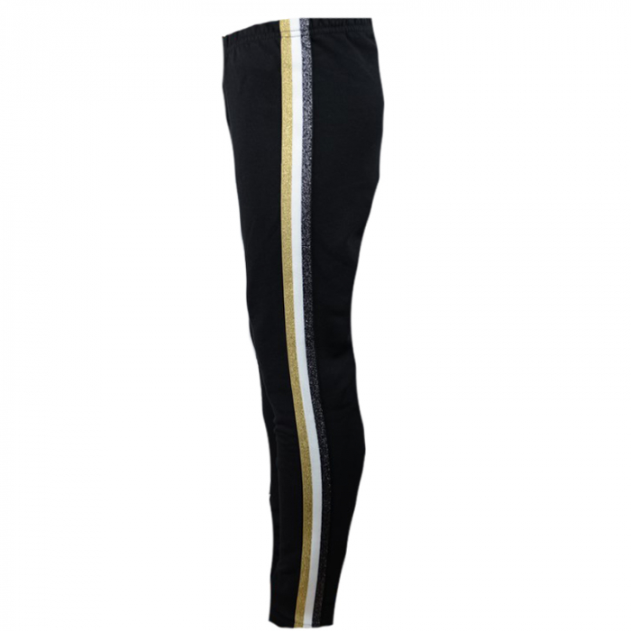 Colanti captusiti pentru fete Pik PP-1-110-cm, Negru [3]