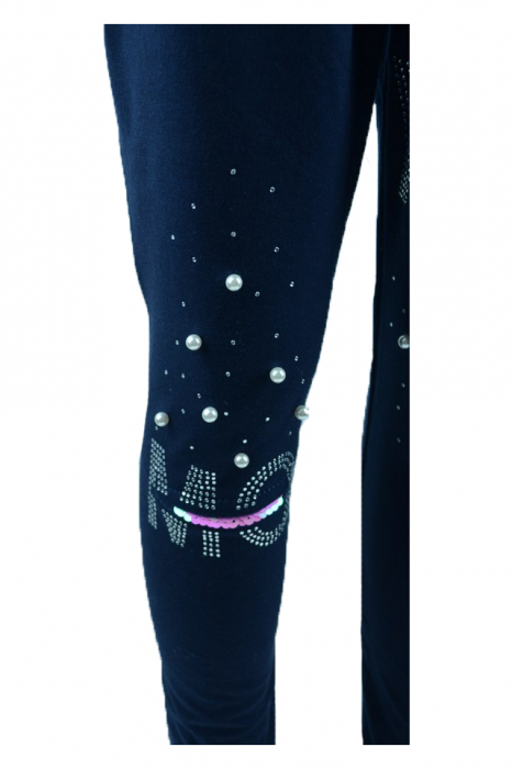 Colanti pentru fete Happy House WB-2572B-128, Bleumarin [2]