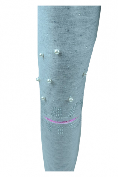 Colanti pentru fete Happy House WB-2572G-128, Gri [2]