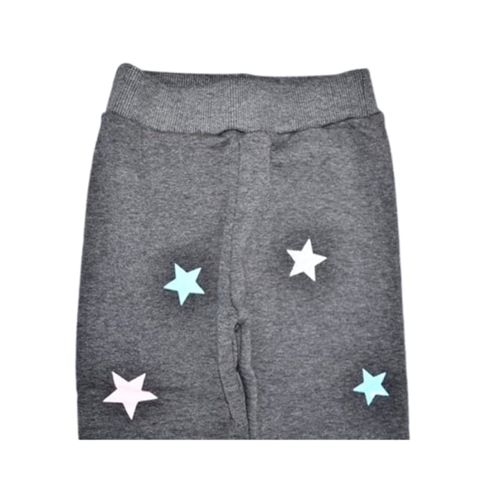 Colanti flausati, pentru fete, Happy House WB-3125G, Gri [2]