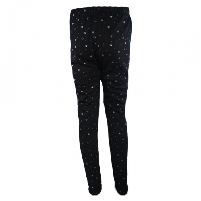 Colanti imblaniti pentru fete Fashion Kids MJ-5984-N, Negru [2]