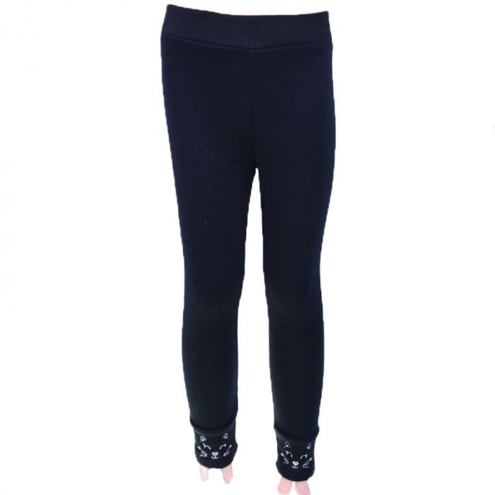 Colanti imblaniti pentru fete Happy House FOFO 135-B-80, Bleumarin [1]