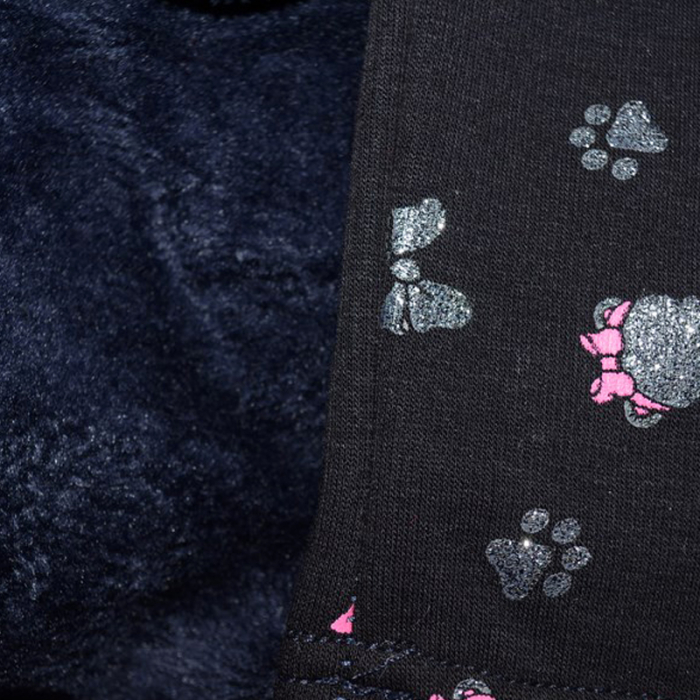 Colanti imblaniti pentru fete Happy House FOFO125-C-86, Negru [4]