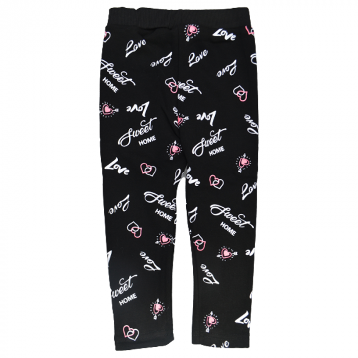 Colanti imblaniti pentru fete Happy House WB-3002N, Negru [2]