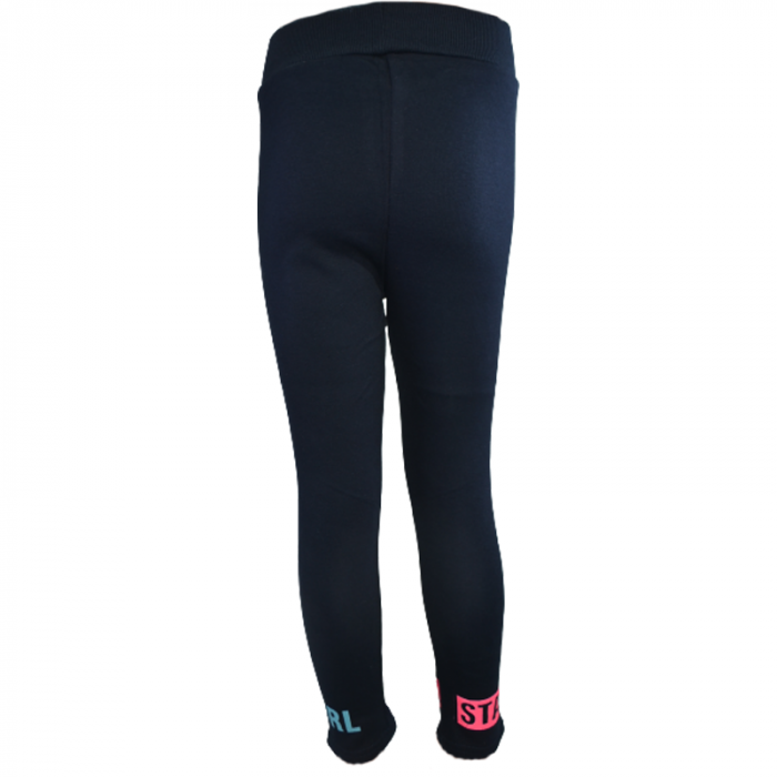 Colanti imblaniti pentru fete Happy House WB-3005, Bleumarin [2]