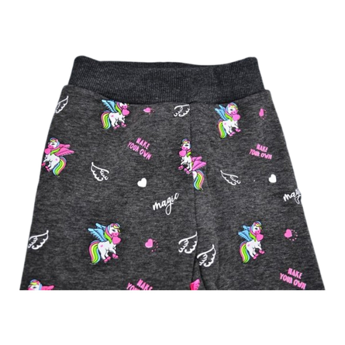 Colanti imblaniti, pentru fete, Happy House WB-3319G, Gri [3]