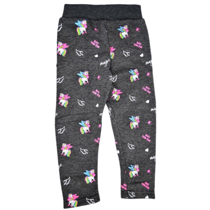 Colanti imblaniti, pentru fete, Happy House WB-3319G, Gri [2]