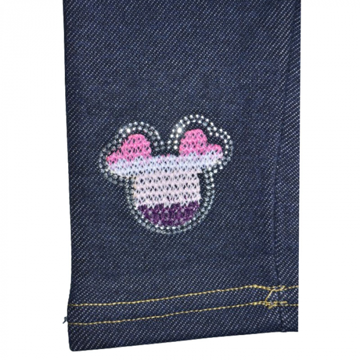 Colanti imblaniti pentru fete New Collection F1063-1, Bleumarin [4]