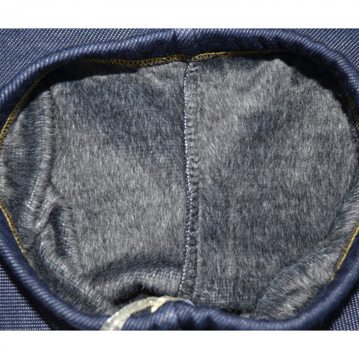 Colanti imblaniti pentru fete New Collection F1063-1, Bleumarin [3]