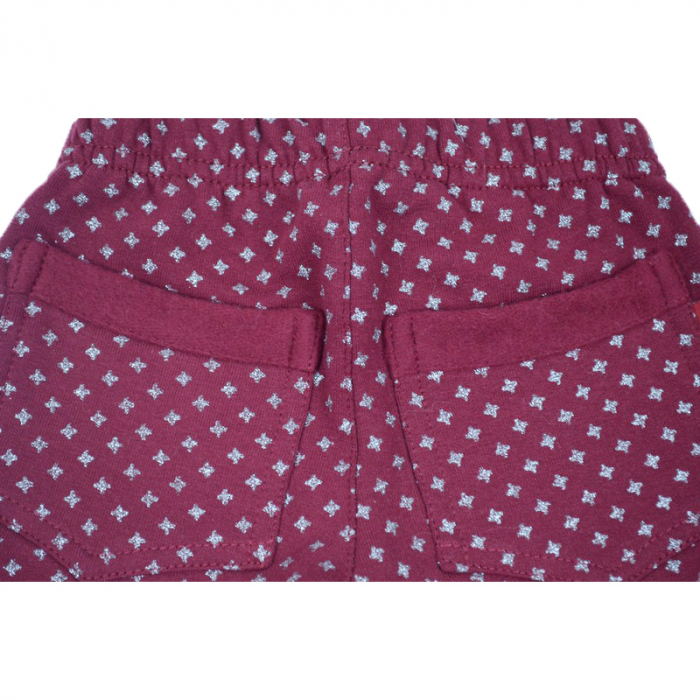 Colanti pentru fete Pik PK-05-80-cm, Visiniu [3]